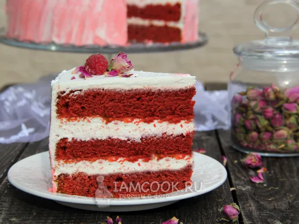 Фото блюда: Шоколадный торт «Красный бархат»