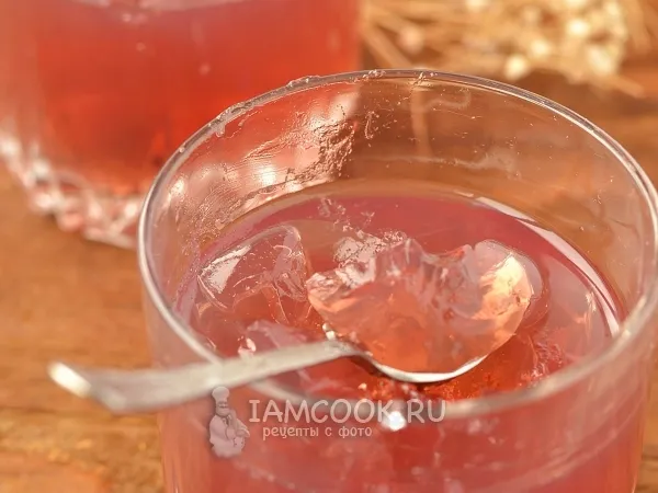 Фото блюда: Желе из компота и желатина