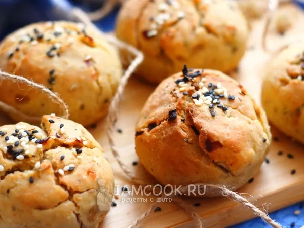 Фото блюда: Луковые булочки