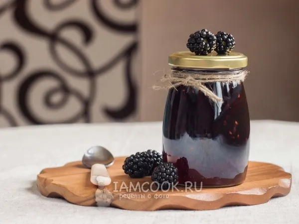 Фото блюда: Варенье из ежевики с целыми ягодами