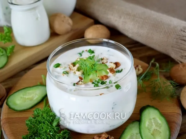 Фото блюда: Суп Таратор с йогуртом