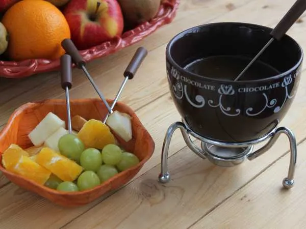 Фото блюда: Шоколадное фондю