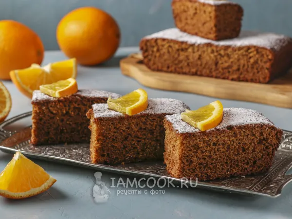 Фото блюда: Еврейский медовый пирог «Леках»