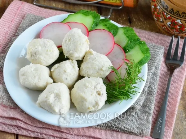 Фото блюда: Фрикадельки куриные