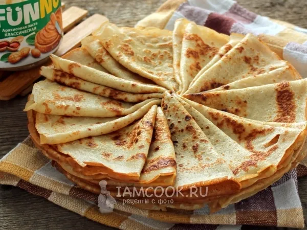 Фото блюда: Блины арахисовые