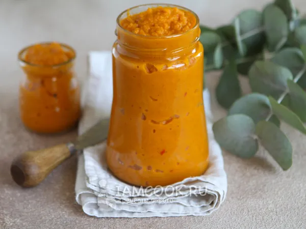 Фото блюда: Икра из моркови и лука на зиму