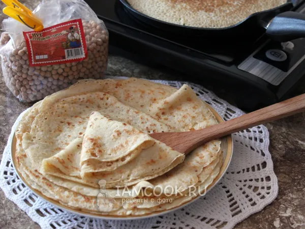 Фото блюда: Блины на аквафабе