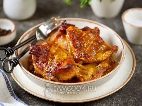 Фото блюда: Кролик в горчичном соусе