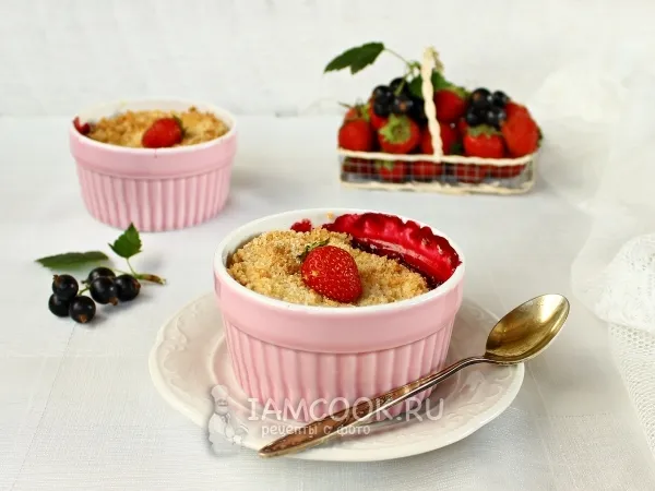 Фото блюда: Ягодный крамбл