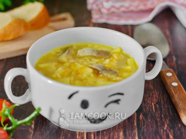 Фото блюда: Суп из минтая для ребенка