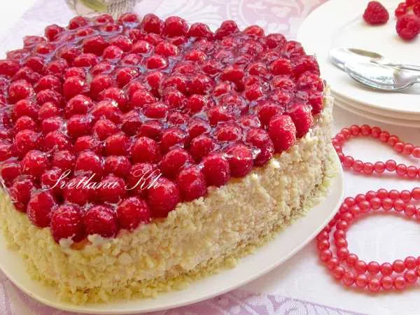 Фото блюда: Торт «Малиновая нежность»