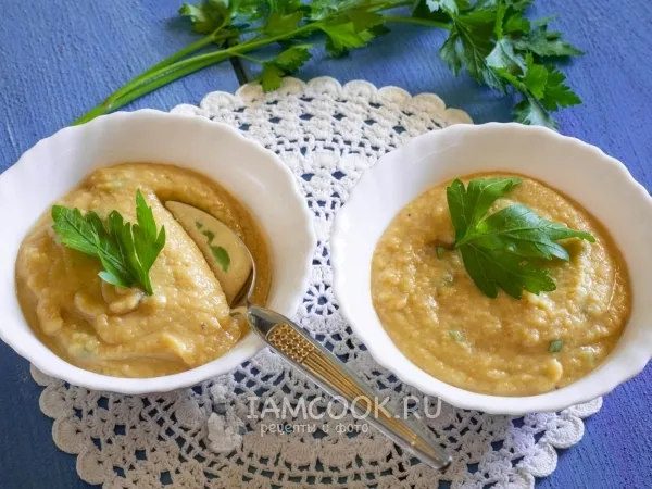 Фото блюда: Суп-пюре из нута