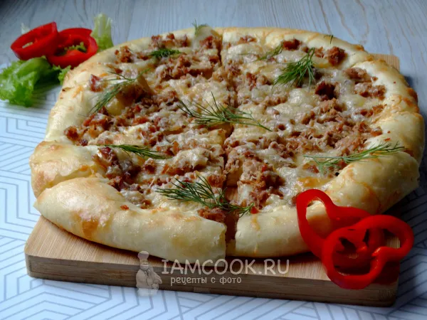 Фото блюда: Лепешка с тунцом