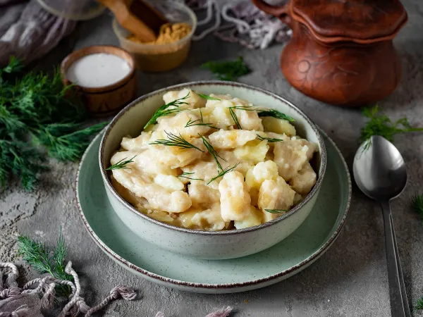 Фото блюда: Немецкие галушки с картошкой