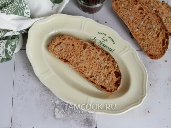 Фото блюда: Томатный хлеб на закваске