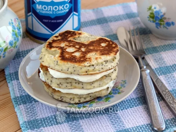 Фото блюда: Блины с маком