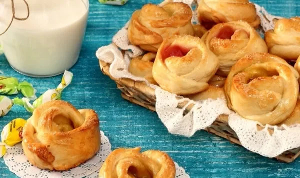 Фото блюда: Булочки «Розочки»