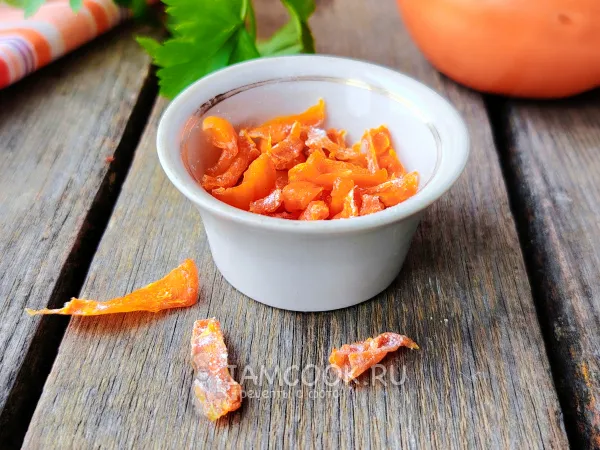 Фото блюда: Цукаты из тыквы без сахара