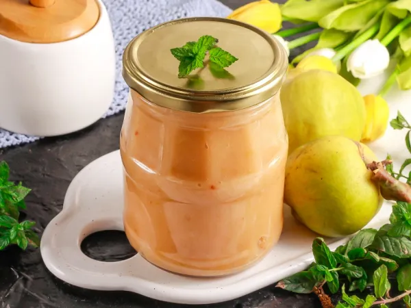 Фото блюда: Пюре из айвы на зиму