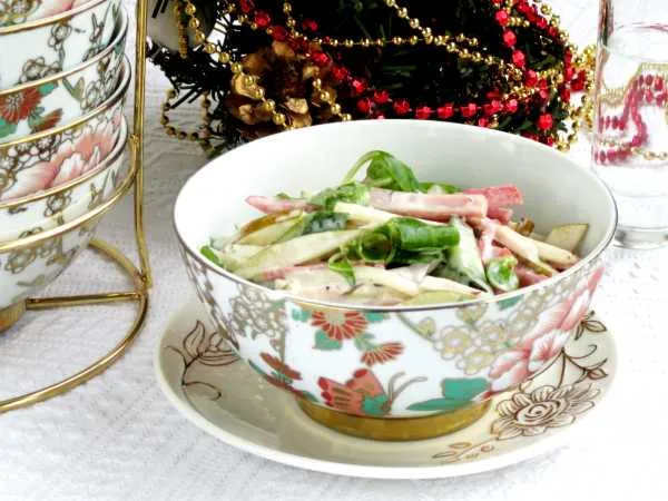 Фото блюда: Швейцарский новогодний салат