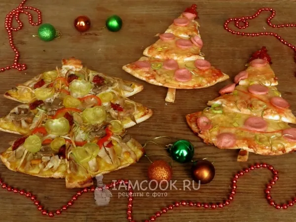 Фото блюда: Пицца «Ёлка»