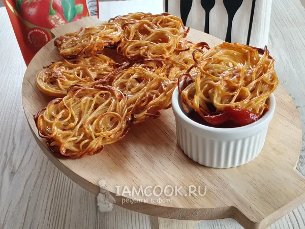 Фото блюда: Хрустящие спагетти