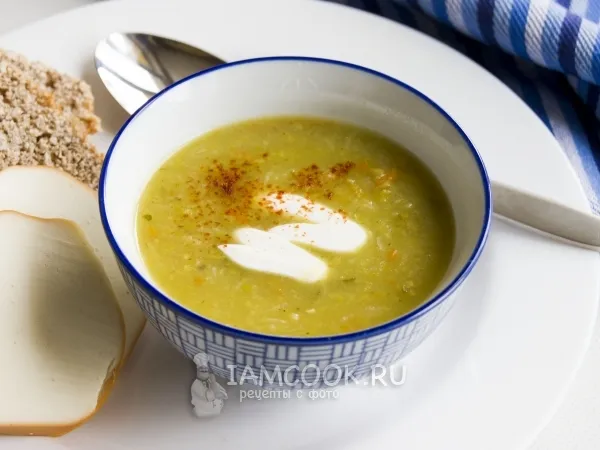 Фото блюда: Бархатный гороховый суп