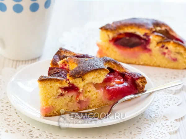 Фото блюда: Сливовый пирог из газеты «New York Times»