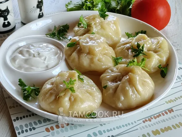 Фото блюда: Хинкали с картошкой