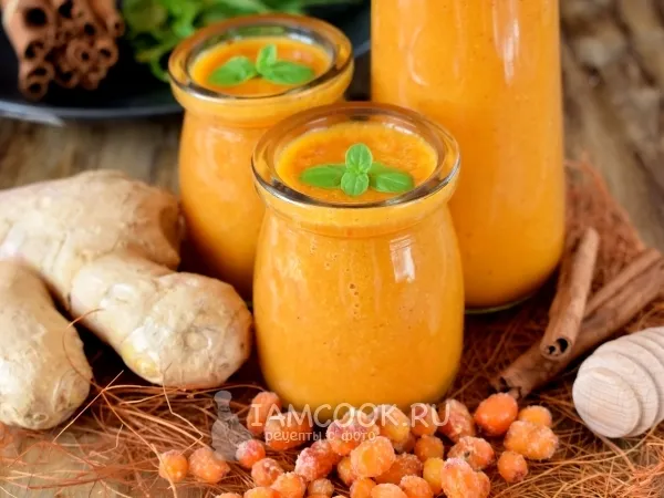 Фото блюда: Облепиховый смузи с имбирем