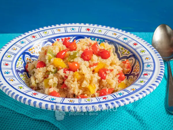 Фото блюда: Киноа с перцем