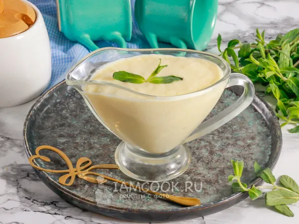 Фото блюда: Ванильный соус для штруделя