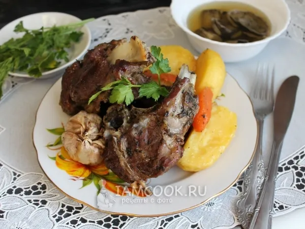 Фото блюда: Бараньи ребрышки в духовке