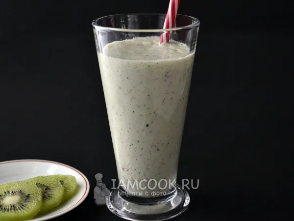 Фото блюда: Молочный коктейль с киви