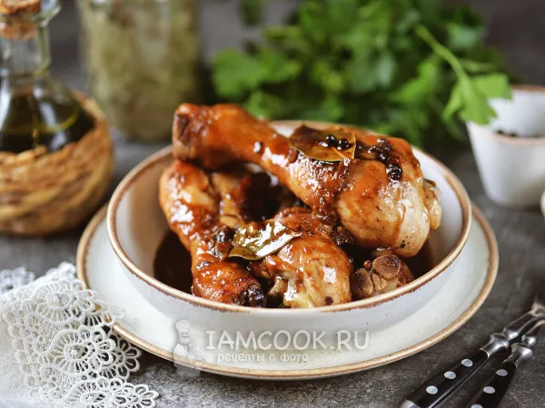 Фото блюда: Адобо из курицы по-филиппински