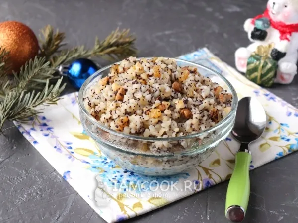 Фото блюда: Рождественская кутья из булгура