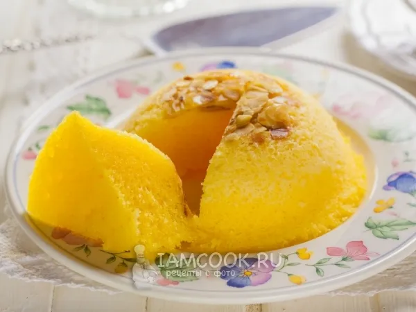 Фото блюда: Кекс в микроволновке без муки