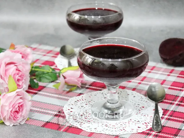 Фото блюда: Желе из свеклы