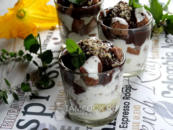 Фото блюда: Трайфлы «Панчо» в стаканчиках