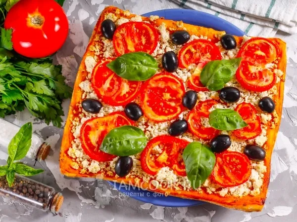 Фото блюда: Пицца с рикоттой