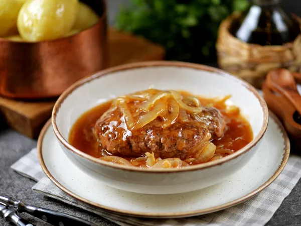 Фото блюда: Стейк Солсбери