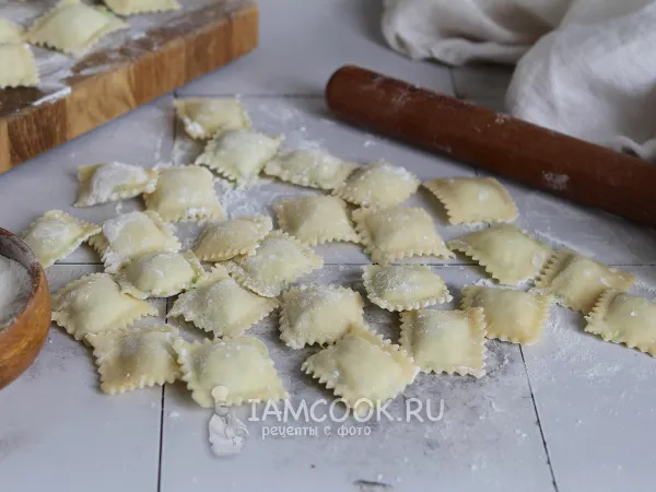 Фото блюда: Равиоли с брокколи