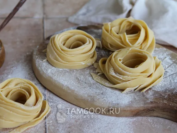 Фото блюда: Как сделать фетучини в домашних условиях?