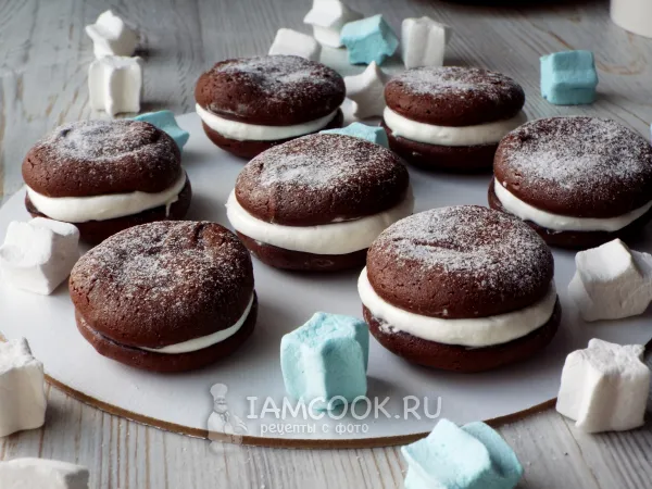 Фото блюда: Сэндвич брауни (печенье)