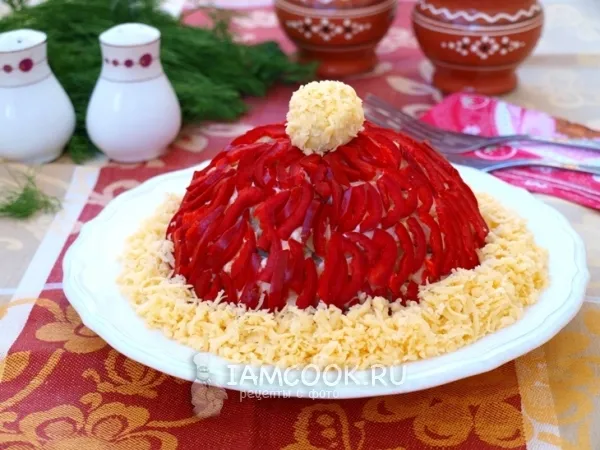 Фото блюда: Салат «Красная шапочка»