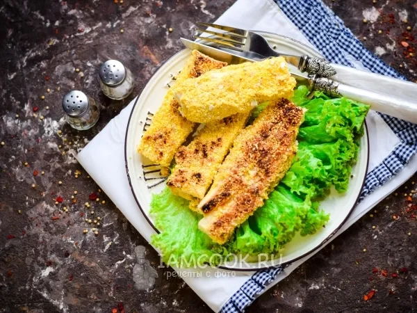 Фото блюда: Горячие бутерброды-трубочки