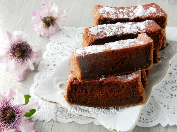 Фото блюда: Шоколадно-свекольный кекс