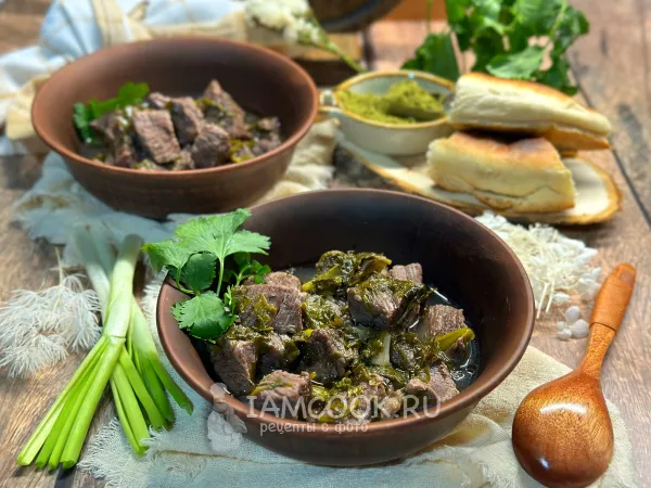 Фото блюда: Чакапули из говядины по-грузински