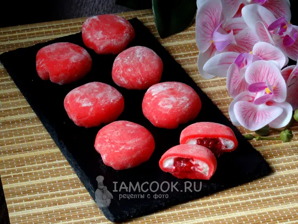 Фото блюда: Моти с творожным сыром