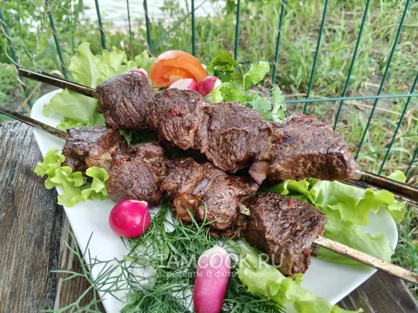 Фото блюда: Шашлык в коптильне